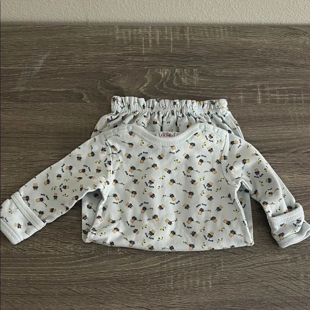 Rare Vintage Baby Gund Pajama Sleepwear